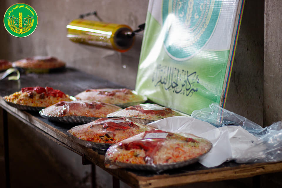 ✨💚تقديم وجبات طعام إلى كادر حماية مدينة التل وحرنة